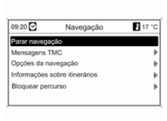 Funções para o guia de percurso activo