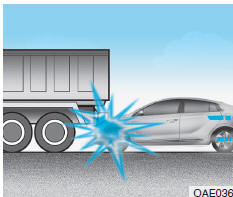 Condições de não-insuflação dos airbags