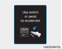 Use o interruptor ou o pedal para acelerar