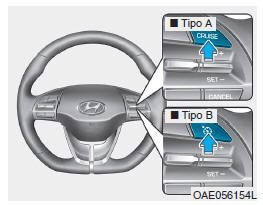 Para desligar o controlo da velocidade de cruzeiro