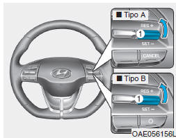 Para retomar a velocidade de cruzeiro predefinida