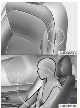 Para desactivar ou reactivar o airbag frontal do passageiro