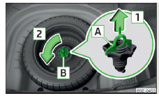 Fig. 321 Retirar a roda